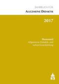 Zierer |  Jahrbuch für Allgemeine Didaktik 2017 | eBook | Sack Fachmedien