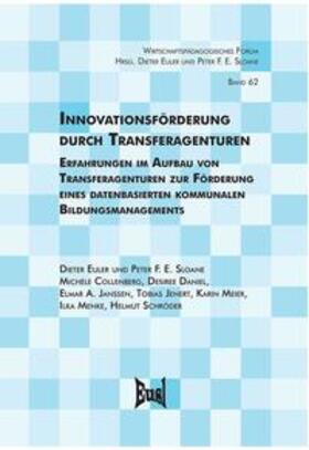 Schröder / Menke / Meier |  Innovationsförderung durch Transferagenturen | eBook | Sack Fachmedien