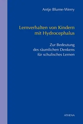 Blume-Werry |  Lernverhalten von Kindern mit Hydrocephalus | Buch |  Sack Fachmedien