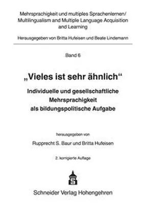 Baur / Hufeisen | "Vieles ist sehr ähnlich" | E-Book | sack.de