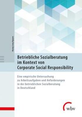 Nguyen |  Betriebliche Sozialberatung im Kontext von Corporate Social Responsibility | Buch |  Sack Fachmedien