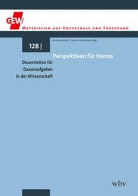 Keller / Frommont | Perspektiven für Hanna | Buch | 978-3-7639-7356-9 | sack.de
