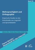 Nimz / Noack / Schmidt |  Mehrsprachigkeit und Orthographie | Buch |  Sack Fachmedien