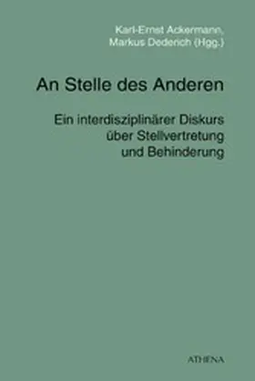 Dederich / Ackermann |  An Stelle des Anderen | eBook | Sack Fachmedien