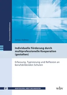 Vollmer |  Individuelle Förderung durch multiprofessionelle Kooperation (gestalten) | Buch |  Sack Fachmedien