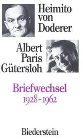 Doderer / Treml / Gütersloh |  Briefwechsel 1928-1962 | Buch |  Sack Fachmedien