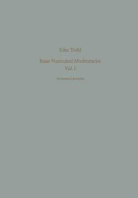 Todd |  Basic Numerical Mathematics | Buch |  Sack Fachmedien