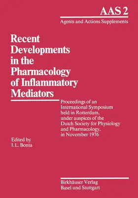 Bonta |  Recent Developments in the Pharmacology of Inflammatory Mediators | Buch |  Sack Fachmedien