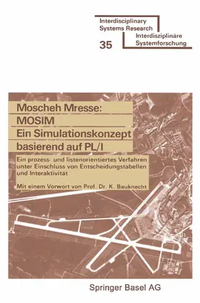 MRESSE |  MOSIM Ein Simulationskonzept basierend auf PL/I | Buch |  Sack Fachmedien