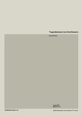 Zimmerli | Tragwiderstand von Hochhäusern | Buch | 978-3-7643-1230-5 | sack.de