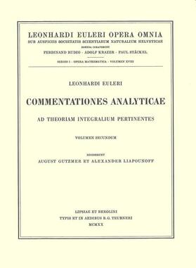 Euler / Speiser | Commentationes geometricae 4th part | Buch | 978-3-7643-1429-3 | sack.de
