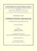Euler / Ackeret |  Commentationes mechanicae ad theoriam machinarum pertinentes 1st part | Buch |  Sack Fachmedien