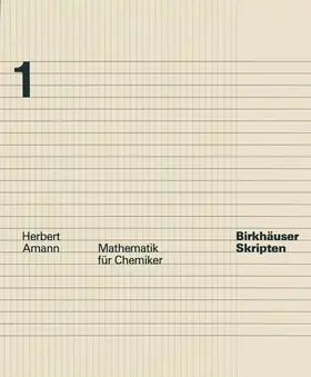 Amann |  Mathematik für Chemiker | Buch |  Sack Fachmedien