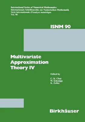 CHUI / SCHEMP / ZELLER | Multivariate Approximation Theory IV | Buch | 978-3-7643-2384-4 | www.sack.de