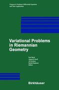 Baird / El Soufi / Fardoun |  Variational Problems in Riemannian Geometry | Buch |  Sack Fachmedien