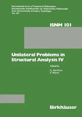 Maceri / DELPIERO / PIERO | Unilateral Problems in Structural Analysis IV | Buch | 978-3-7643-2487-2 | www.sack.de
