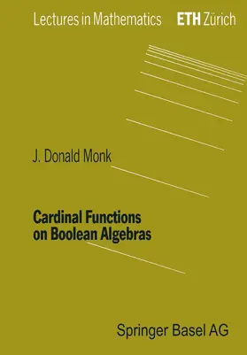 MONK |  Cardinal Functions on Boolean Algebras | Buch |  Sack Fachmedien