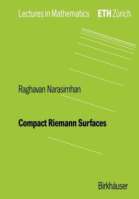 Narasimhan |  Narasimhan, R: Compact Riemann Surfaces | Buch |  Sack Fachmedien