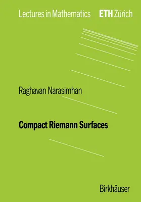 Narasimhan |  Narasimhan, R: Compact Riemann Surfaces | Buch |  Sack Fachmedien