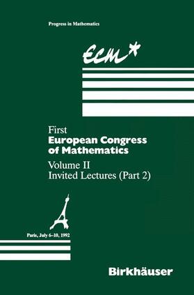 Joseph / Mignot / Murat | First European Congress of Mathematics Paris, July 6¿10, 199 | Buch | 978-3-7643-2799-6 | sack.de