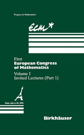 Joseph / Mignot / Murat | First European Congress of Mathematics Paris, July 6¿10, 199 | Buch | 978-3-7643-2801-6 | sack.de