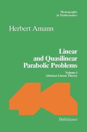 Amann |  Amann, H: Linear and Quasilinear Parabolic Problems | Buch |  Sack Fachmedien