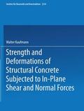 Kaufmann |  Kaufmann, W: Strength and Deformations of Structural Concret | Buch |  Sack Fachmedien