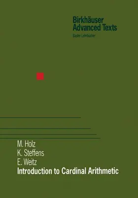 Holz / Steffens / Weitz |  Introduction to Cardinal Arithmetic | Buch |  Sack Fachmedien