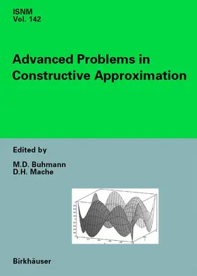 Mache / Buhmann |  Advanced Problems in Constructive Approximation | Buch |  Sack Fachmedien