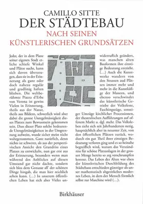 Sitte |  Der Städtebau nach seinen künstlerischen Grundsätzen | Buch |  Sack Fachmedien