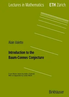Valette |  Introduction to the Baum-Connes Conjecture | Buch |  Sack Fachmedien