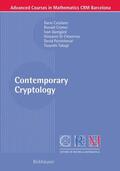 Catalano / Cramer / Damgard |  Catalano, D: Contemporary Cryptology | Buch |  Sack Fachmedien