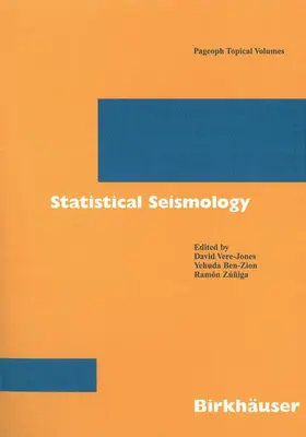 Vere-Jones / Zúñiga / Ben-Zion |  Statistical Seismology | Buch |  Sack Fachmedien