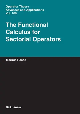 Haase |  The Functional Calculus for Sectorial Operators | Buch |  Sack Fachmedien