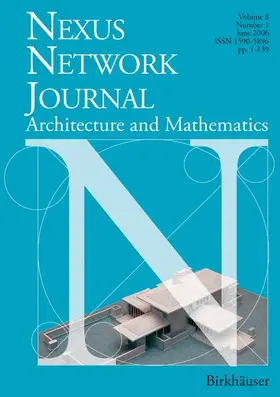  Nexus Network Journal 8,1 | Buch |  Sack Fachmedien