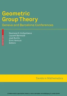 Arzhantseva / Bartholdi / Burillo | Geometric Group Theory | E-Book | www.sack.de