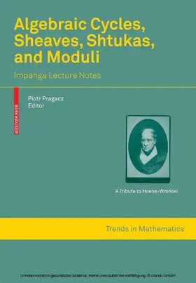 Pragacz | Algebraic Cycles, Sheaves, Shtukas, and Moduli | E-Book | sack.de