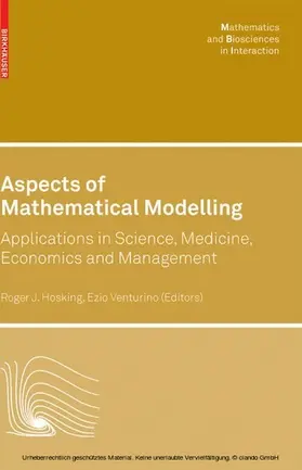 Hosking / Venturino | Aspects of Mathematical Modelling | E-Book | sack.de