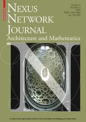 Williams | Nexus Network Journal 9,2 | E-Book | www.sack.de