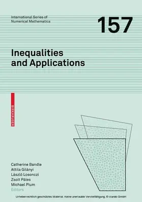 Bandle / Gilányi / Losonczi | Inequalities and Applications | E-Book | sack.de