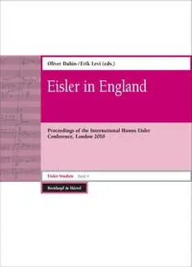Dahin / Levi |  Eisler in England | Buch |  Sack Fachmedien