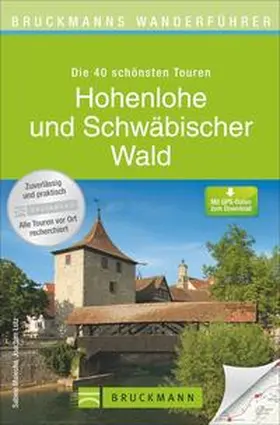 Malecha / Lutz |  Bruckmanns Wanderführer Hohenlohe und Schwäbischer Wald | Buch |  Sack Fachmedien