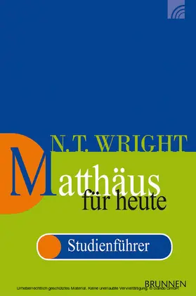 Wright |  Matthäus für heute, Studienführer | eBook | Sack Fachmedien