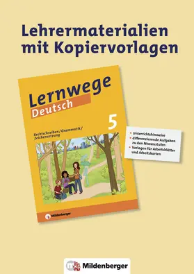 Fenske / Grötsch / Kinzl |  Lernwege Deutsch 5 - Heft 1 Lehrerservice | Buch |  Sack Fachmedien