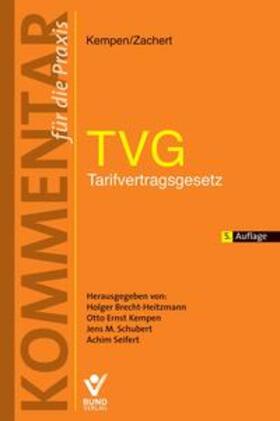 Kempen / Zachert | TVG- Tarifvertragsgesetz | Buch | 978-3-7663-6157-8 | sack.de