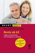 Brall / Kerschbaumer / Hoenig |  Rente mit 63 | Buch |  Sack Fachmedien