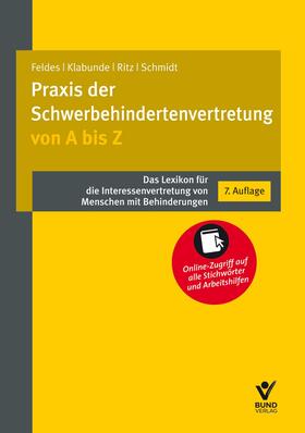 Klabunde / Feldes / Ritz | Feldes, W: Praxis der Schwerbehindertenvertretung | Buch | 978-3-7663-6744-0 | sack.de