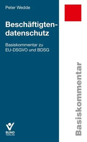 Wedde |  Beschäftigtendatenschutz | Buch |  Sack Fachmedien