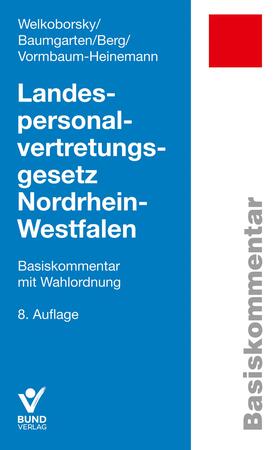 Welkoborsky / Baumgarten / Berg |  Landespersonalvertretungsgesetz Nordrhein-Westfalen | Buch |  Sack Fachmedien