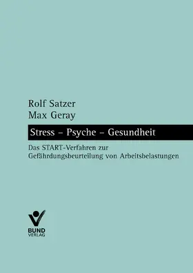Satzer / Geray |  Stress - Psyche - Gesundheit | eBook | Sack Fachmedien